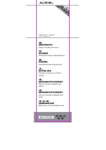 Instrukcja Auriol IAN 272385 Zegarek