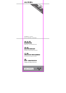Mode d’emploi Auriol IAN 273754 Montre
