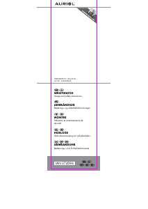 Mode d’emploi Auriol IAN 274096 Montre