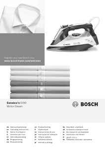 Mode d’emploi Bosch TDI902839A Sensixxx Fer à repasser