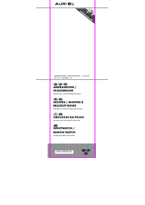 Manuale Auriol IAN 282635 Orologio da polso