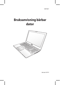 Bruksanvisning Asus SW7837 Bärbar dator