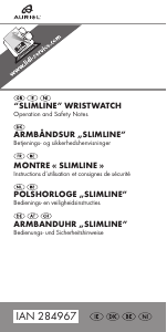 Brugsanvisning Auriol IAN 284967 Armbåndsur