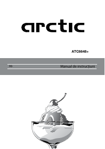 Manual Arctic ATC6648+ Congelator