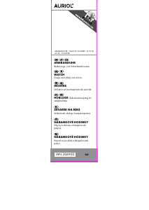 Manuál Auriol IAN 306902 Hodinky