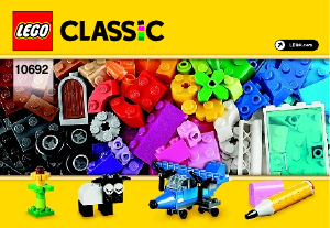 Manual Lego set 10692 Classic Peças criativas