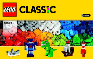 Bruksanvisning Lego set 10693 Classic Kreativt tilbehør