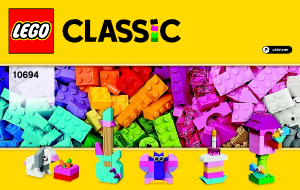 Manuale Lego set 10694 Classic Accessori colorati creativi