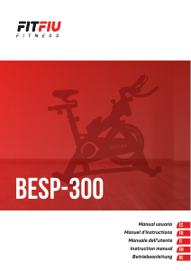 Manual de uso FITFIU BESP-300 Bicicleta estática