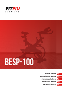 Handleiding FITFIU BESP-100 Hometrainer
