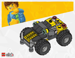 Bedienungsanleitung Lego Club Geländewagen