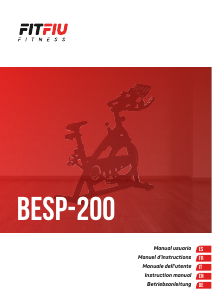 Manual FITFIU BESP-200 Exercise Bike