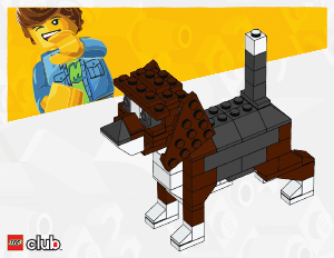 Brugsanvisning Lego Club Beagle
