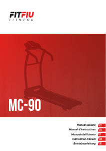 Manual FITFIU MC-90 Treadmill