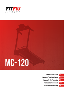 Manual FITFIU MC-120 Treadmill