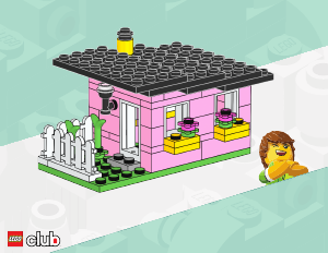 Manual Lego Club Bunny house