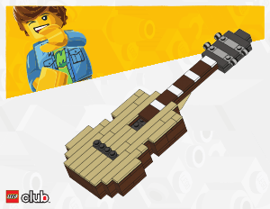 Bedienungsanleitung Lego Club Gitarre