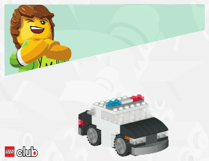 Bedienungsanleitung Lego Club Polizeiauto