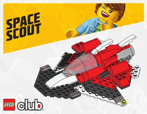 Brugsanvisning Lego Club Space forsker