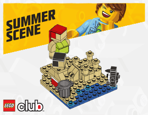 Manual Lego Club Summer scene