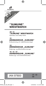 Bruksanvisning Auriol IAN 97800 Armbandsur