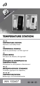 Manual Auriol IAN 102607 Stație meteo