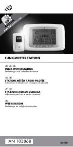 Handleiding Auriol IAN 103868 Weerstation