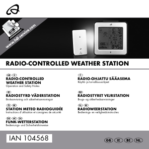 Handleiding Auriol IAN 104568 Weerstation