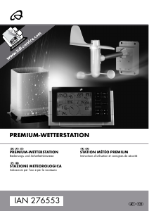 Manuale Auriol IAN 276553 Stazione meteorologica