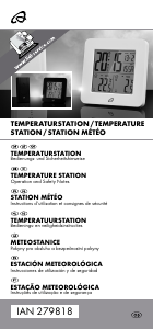 Bruksanvisning Auriol IAN 279818 Väderstation