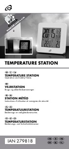 Brugsanvisning Auriol IAN 279818 Vejrstation