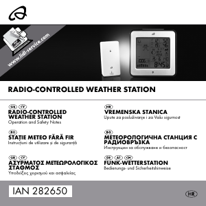 Priručnik Auriol IAN 282650 Meteorološka stanica