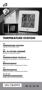 Návod Auriol IAN 284995 Meteostanica