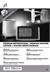 Manual Auriol IAN 288624 Weather Station
