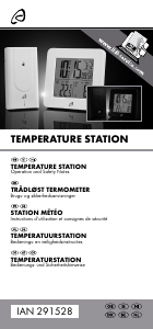 Brugsanvisning Auriol IAN 291528 Vejrstation