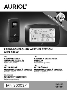 Návod Auriol IAN 300037 Meteostanica