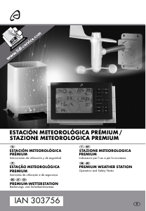 Manuale Auriol IAN 303756 Stazione meteorologica