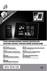 Manuál Auriol IAN 304126 Meteostanice