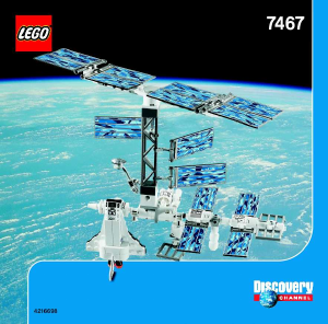 Manual Lego set 7467 Discovery International space station