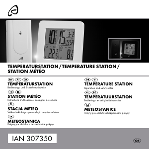 Mode d’emploi Auriol IAN 307350 Station météo