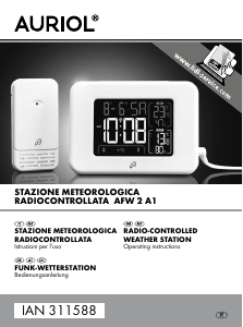 Manuale Auriol IAN 311588 Stazione meteorologica