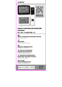 Vadovas Auriol IAN 313320 Meteorologijos stotis