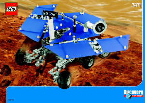 Brugsanvisning Lego set 7471 Discovery Mars udforskning rover