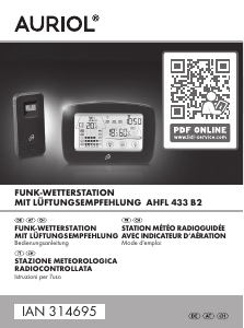 Manuale Auriol IAN 314695 Stazione meteorologica