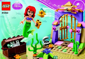 Bedienungsanleitung Lego set 41050 Disney Princess Arielles geheime Schatzkammer