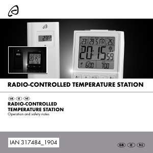 Manual Auriol IAN 317484 Weather Station