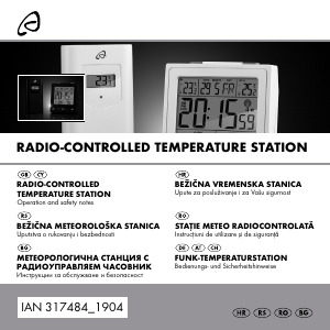 Manual Auriol IAN 317484 Stație meteo