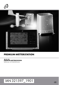 Bedienungsanleitung Auriol IAN 321597 Wetterstation