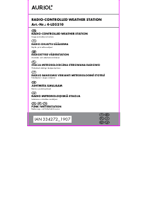 Vadovas Auriol IAN 334272 Meteorologijos stotis