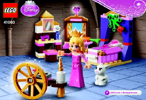 Manual Lego set 41060 Disney Princess Sleeping beautys royal bedroom